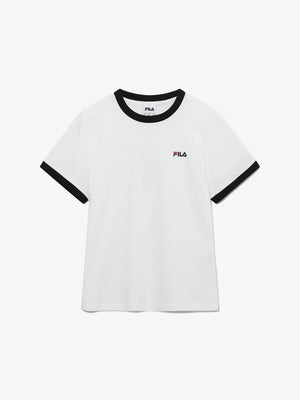 韓國 Fila Basic Linear Ringer Tee【SC040】