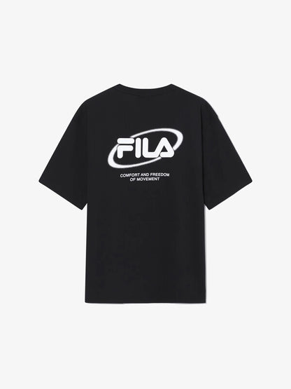 韓國 Fila Drywave Big Linear Lettering Short Sleeve T-Shirt【SC044】