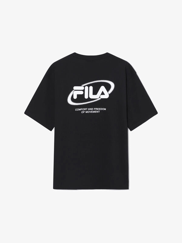 韓國 Fila Drywave Big Linear Lettering Short Sleeve T-Shirt【SC044】