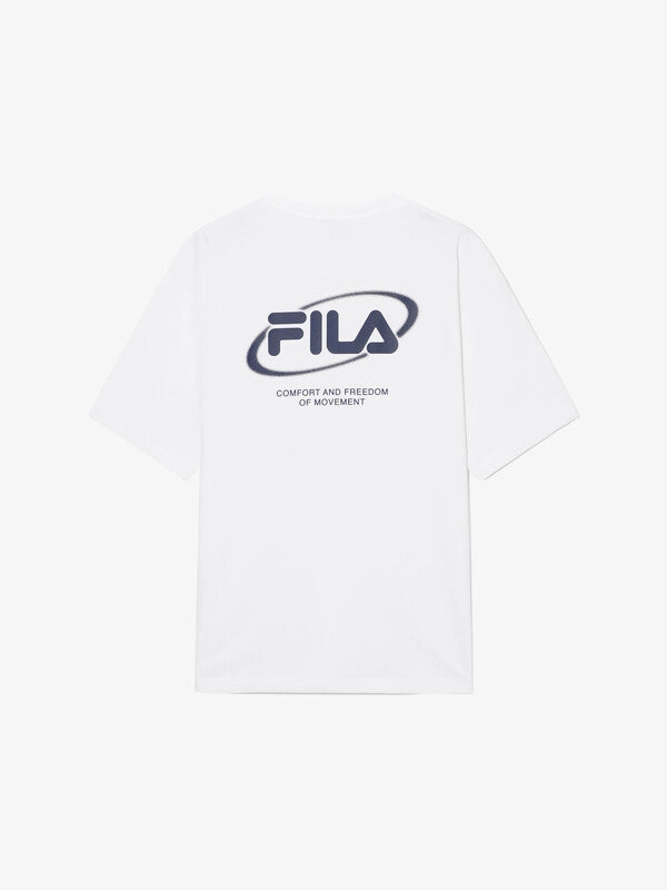韓國 Fila Drywave Big Linear Lettering Short Sleeve T-Shirt【SC044】