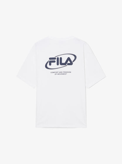 韓國 Fila Drywave Big Linear Lettering Short Sleeve T-Shirt【SC044】