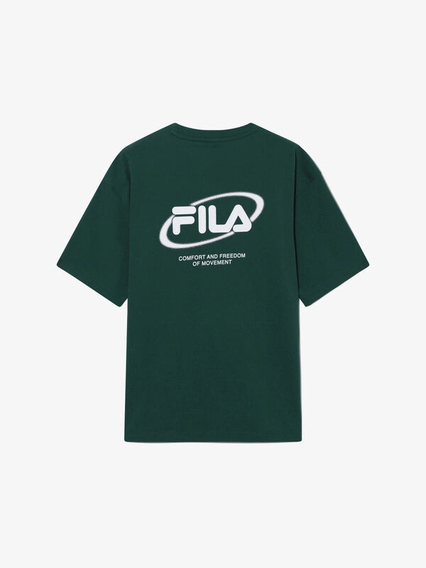 韓國 Fila Drywave Big Linear Lettering Short Sleeve T-Shirt【SC044】