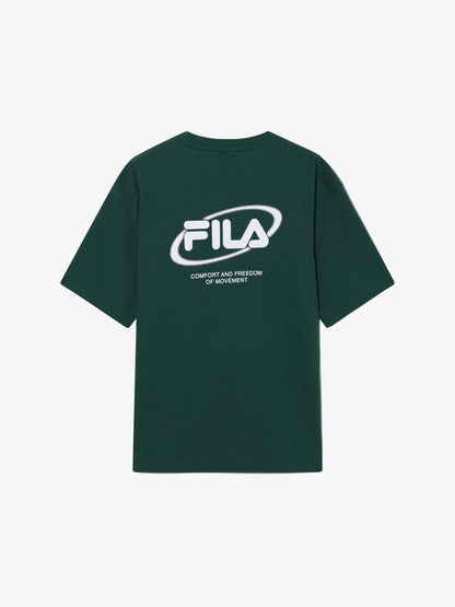 韓國 Fila Drywave Big Linear Lettering Short Sleeve T-Shirt【SC044】