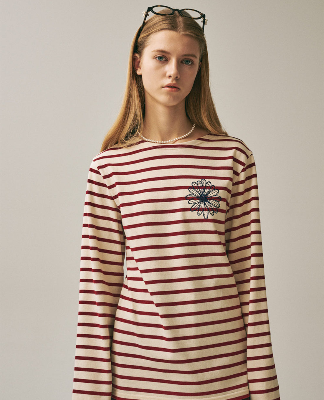 (限時優惠) 韓國 Mardi Mercredi Tshirt Long Sleeve Stripe【DM017】