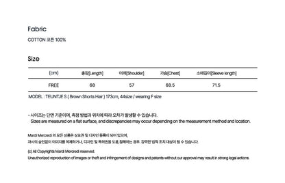 韓國 Mardi Mercredi Oversized Hoody Poclanos X Mardi【MM189】
