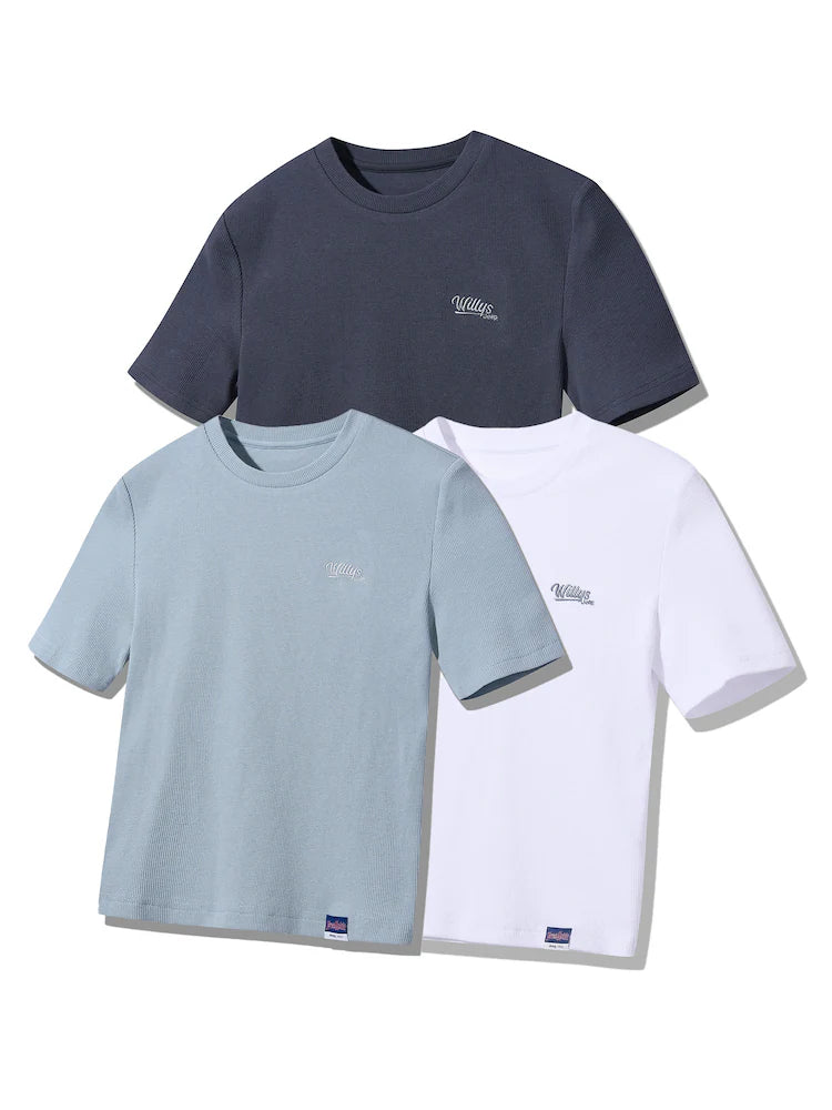 韓國 Jeep Women Dusty Golji Short Sleeve T-shirt Short【JP045】