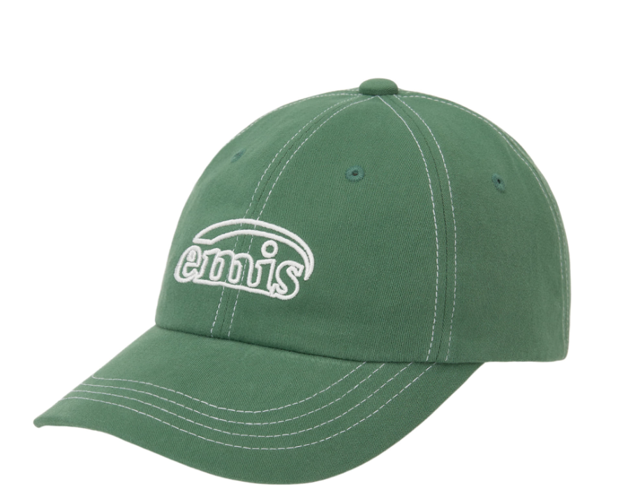 韓國 EMIS White Stitch Ball Cap【ES020】