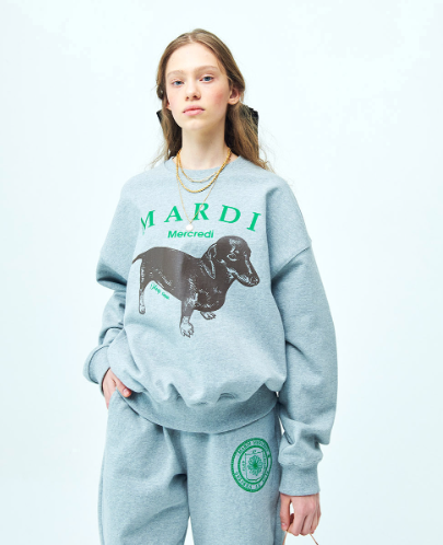 韓國 Mardi Mercredi SWEATSHIRT DDANJI