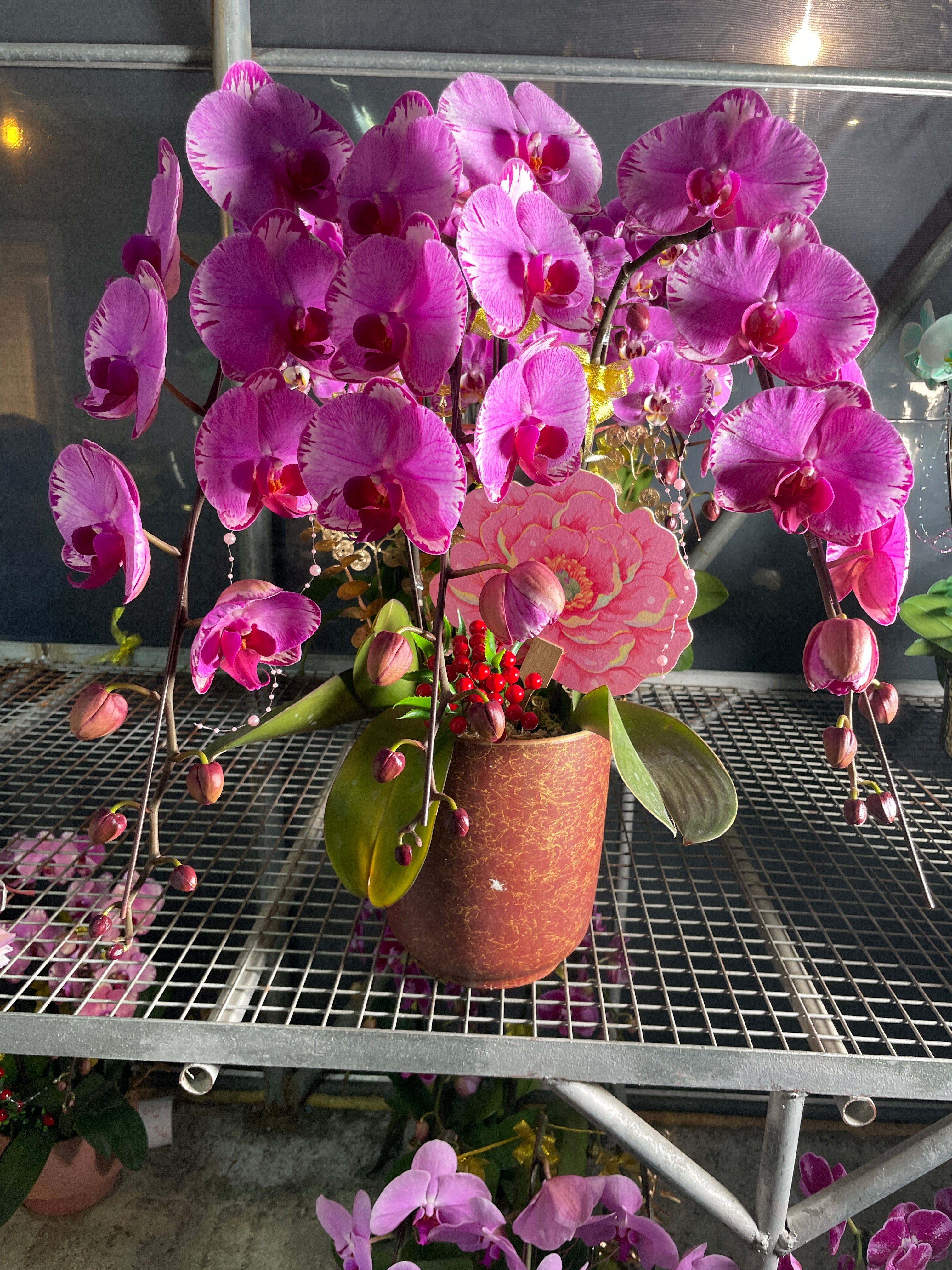 馬年賀年花【HJ002】