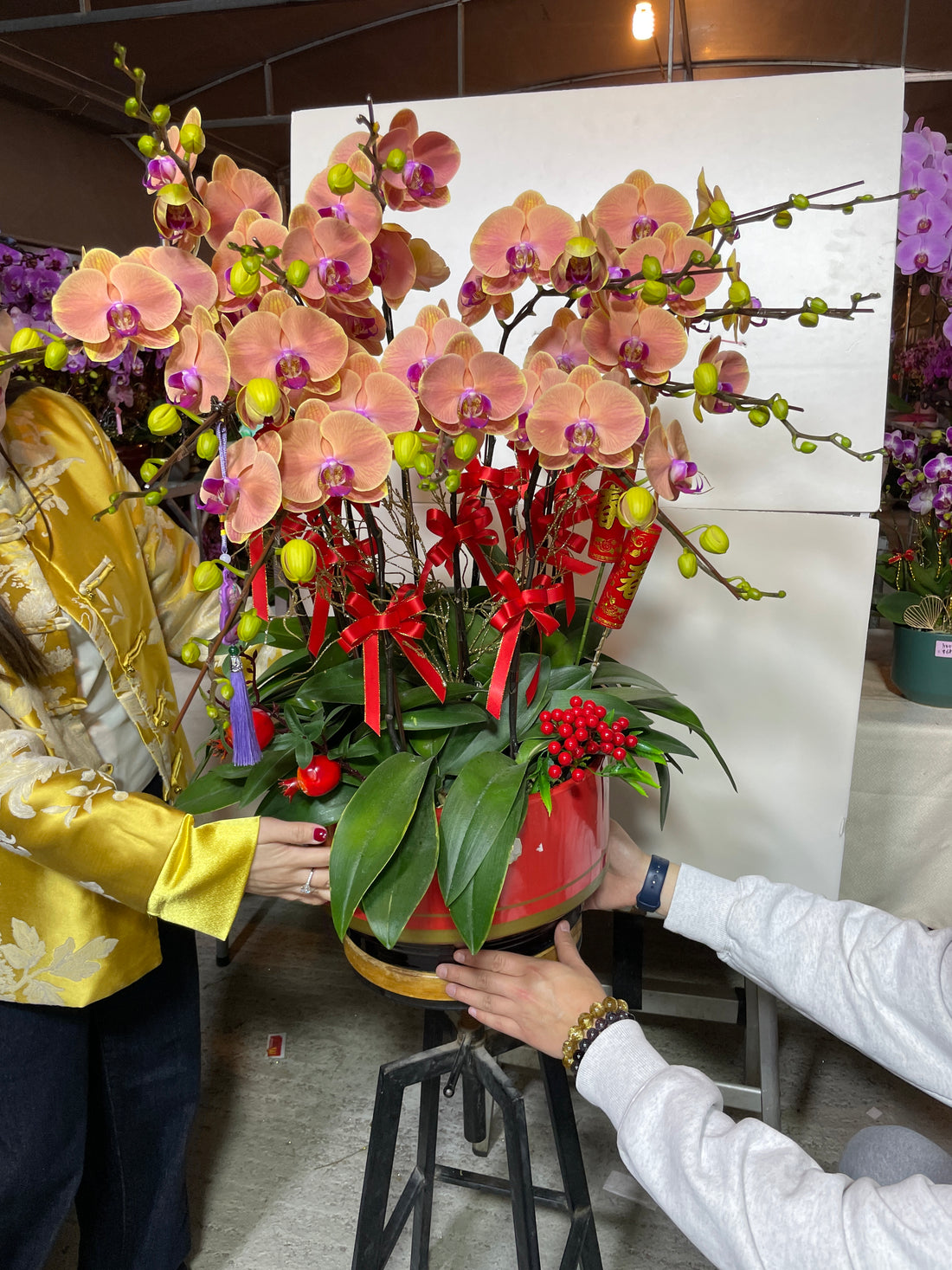 馬年賀年花【HN006】