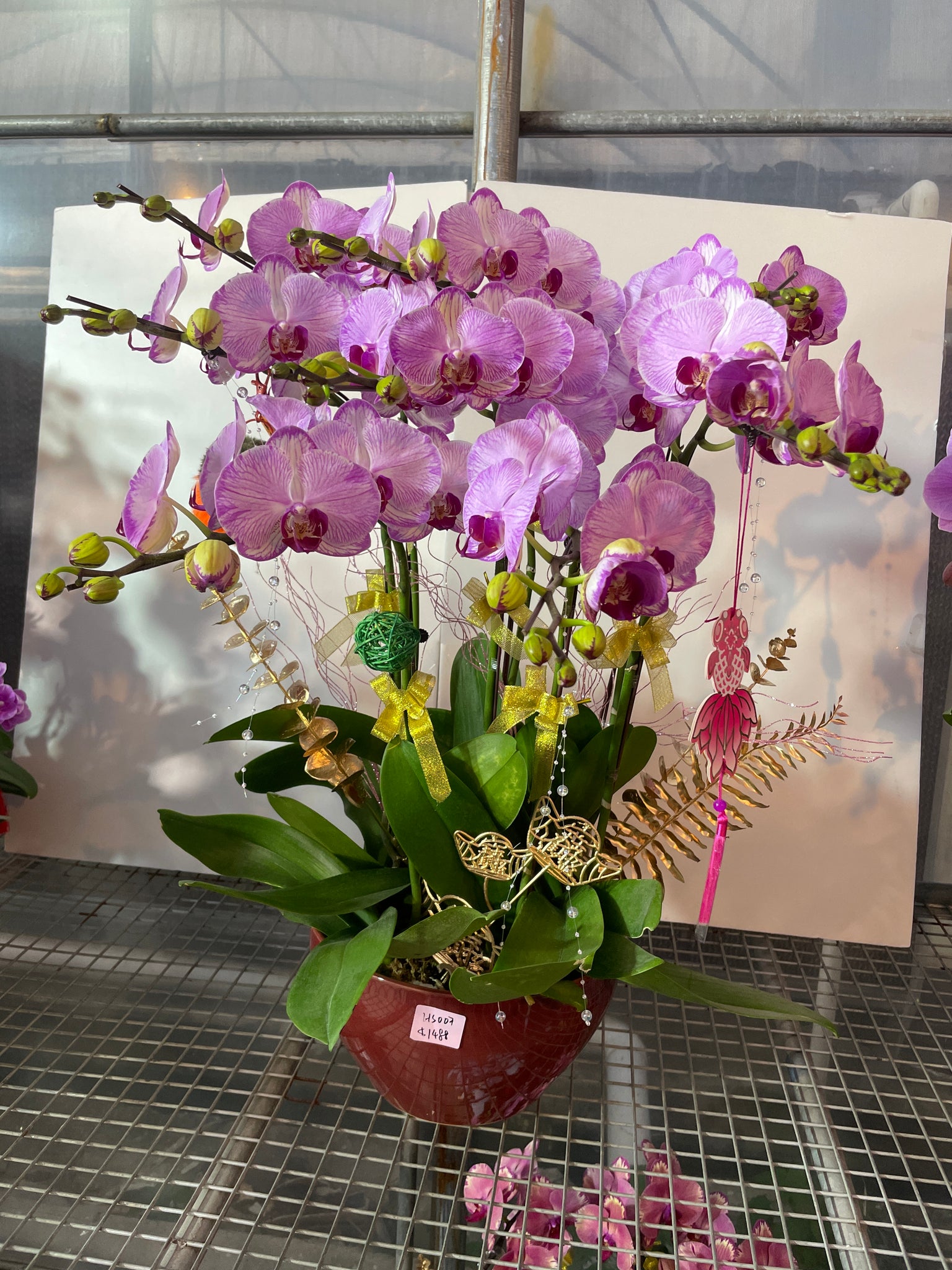 馬年賀年花【HS007】