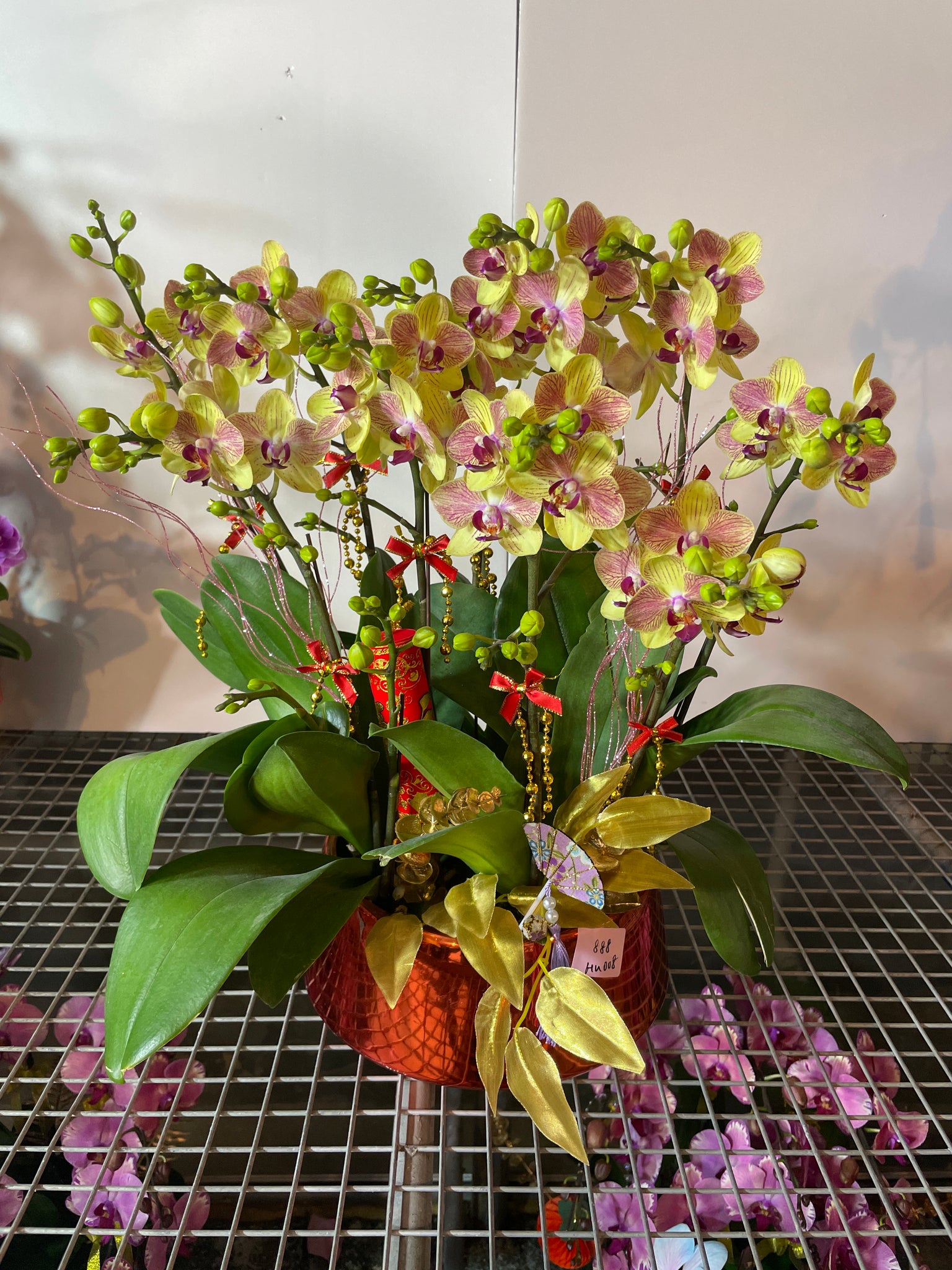 馬年賀年花【HU008】