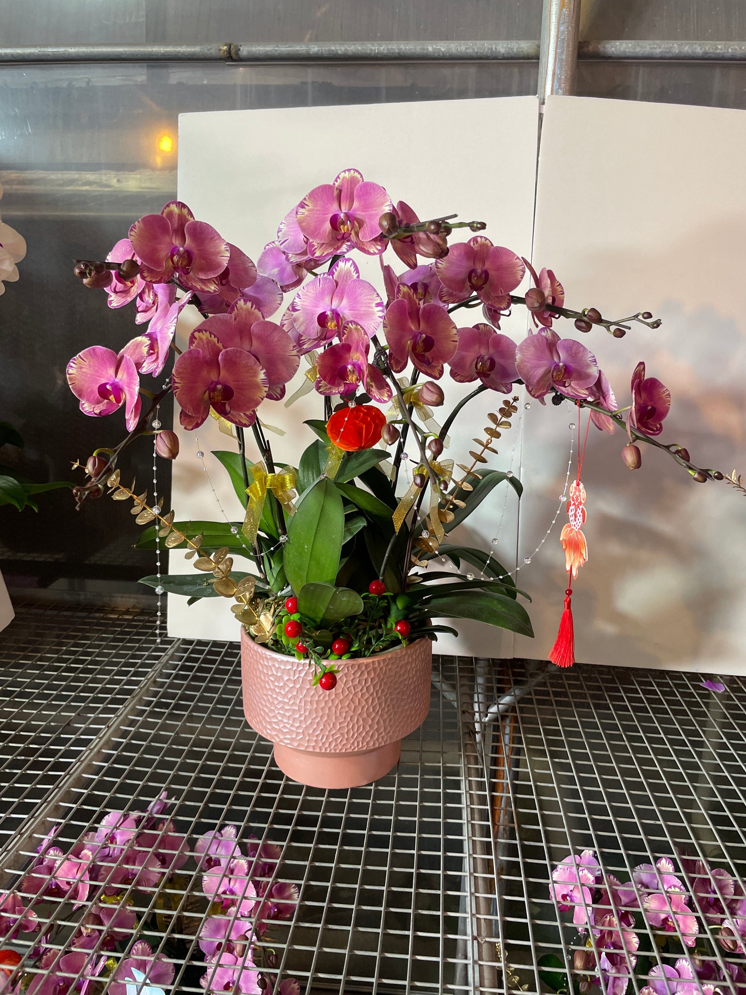 馬年賀年花【HU009】