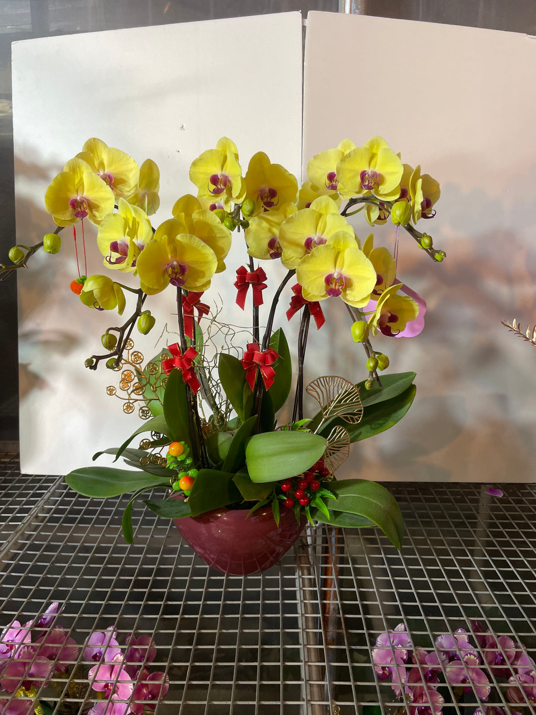 馬年賀年花【HU010】