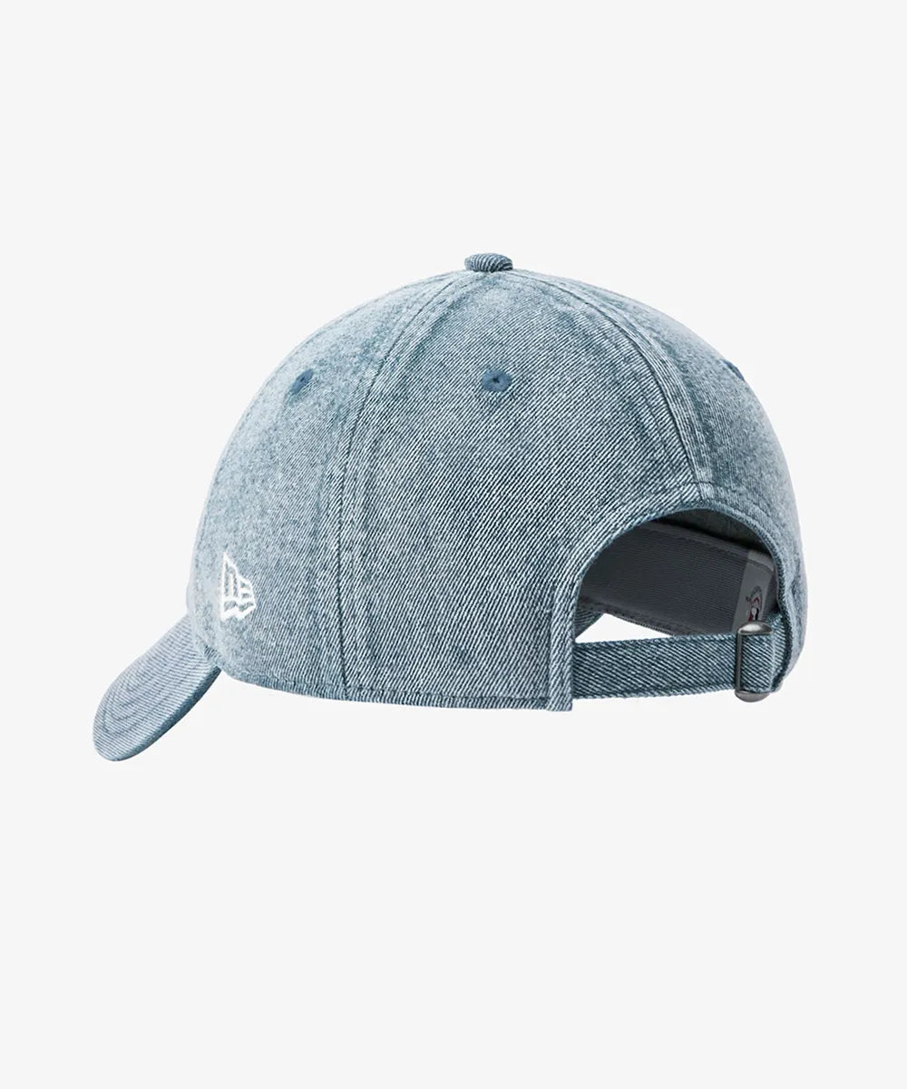 韓國 New Era New York Yankees Snow Washed Denim Unstructured Ball Cap【NR115】