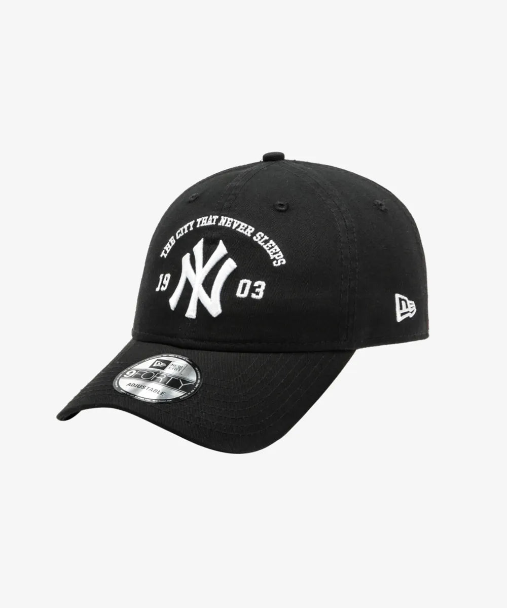 韓國 New Era 940Unst Mlb City Slogan Arch Neyyan Ball Cap【NR103】