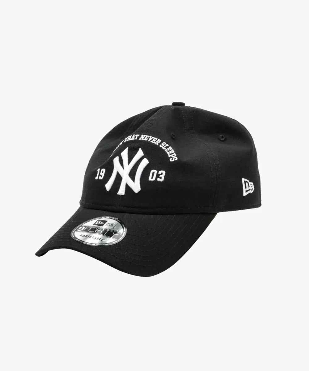 韓國 New Era 940Unst Mlb City Slogan Arch Neyyan Ball Cap【NR103】