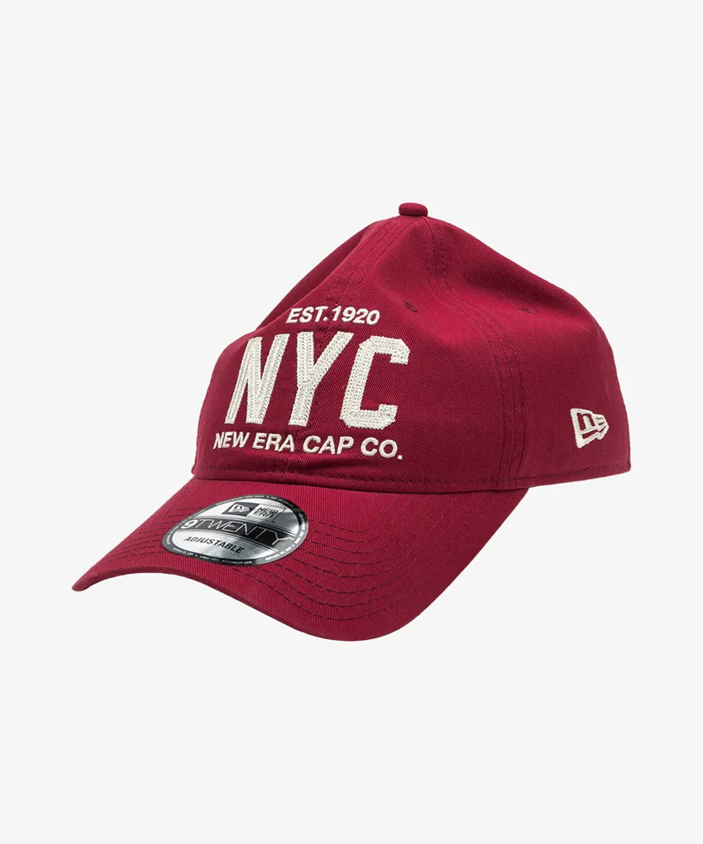 韓國 New Era 920Unst Ne Nyc Classic Ball Cap【NR102】
