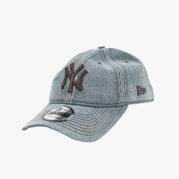 韓國 New Era New York Yankees Denim Series Unstructured Ball Cap【NR095】