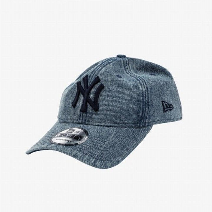 韓國 New Era New York Yankees Denim Series Unstructured Ball Cap【NR094】
