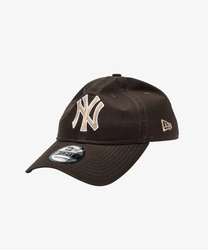 韓國 New Era New York Yankees Basic Outline Unstructured Ball Cap【NR089】