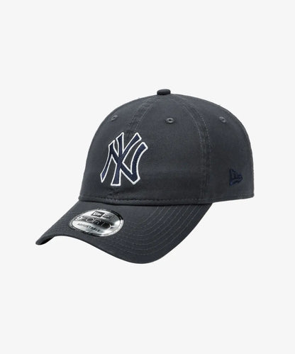韓國 New Era New York Yankees Basic Outline Unstructured Ball Cap【NR088】