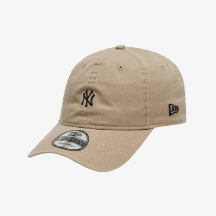 韓國 New Era New York Yankees Washed Mini Logo Unstructured Ball Cap【NR070】