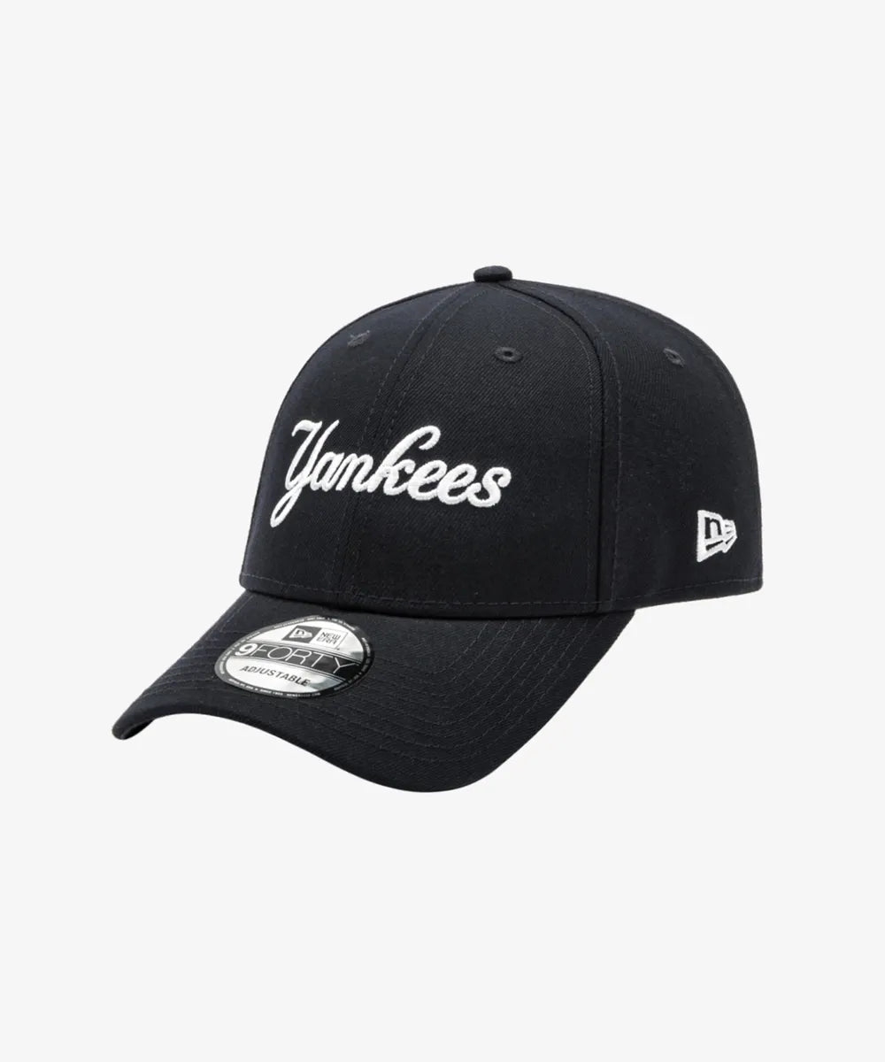 韓國 New Era Scripts Logo Neyyan Ball Cap (硬頂款)【NR049】