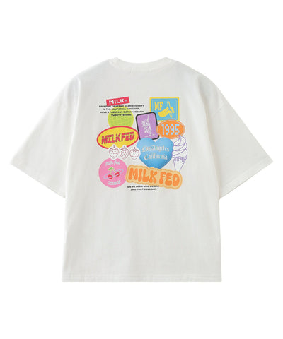 日本直送 MILKFED STICKED LOGO S/S TEE【SJ031】