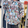 韓國 Mark Gonzales Checked Patchwork Shirt【MG267】