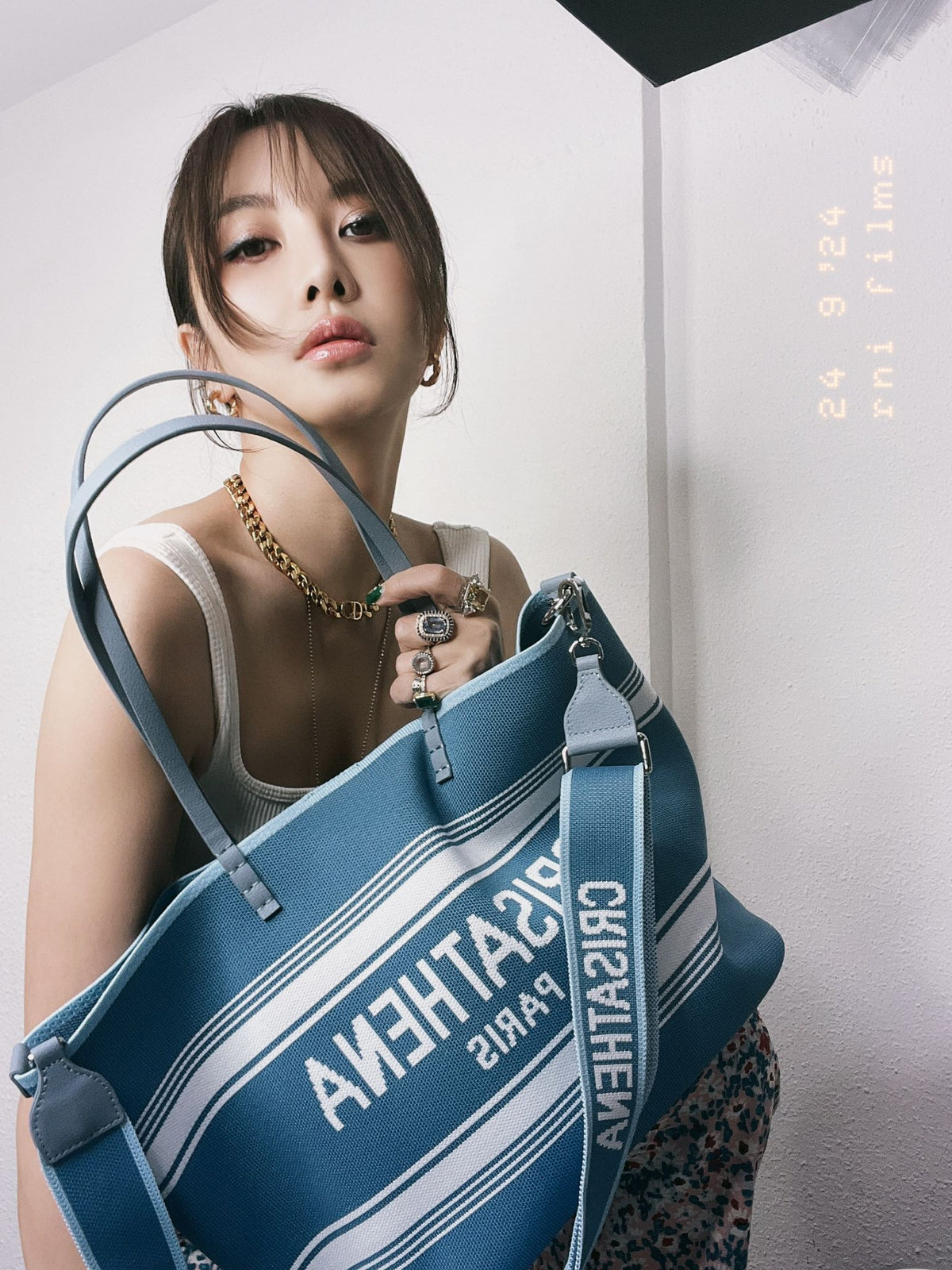 Crisathena Légèreté Large Tote Bag【SM164】