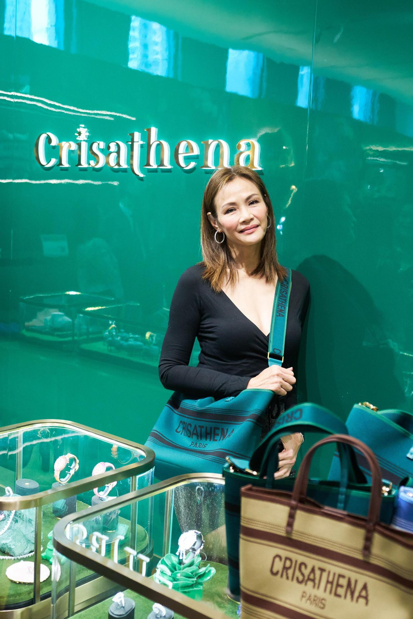 Crisathena Légèreté Large Tote Bag【SM164】