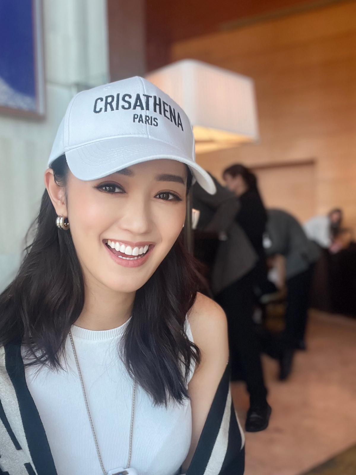 Crisathena Paris Large Characters Hat【SM187】