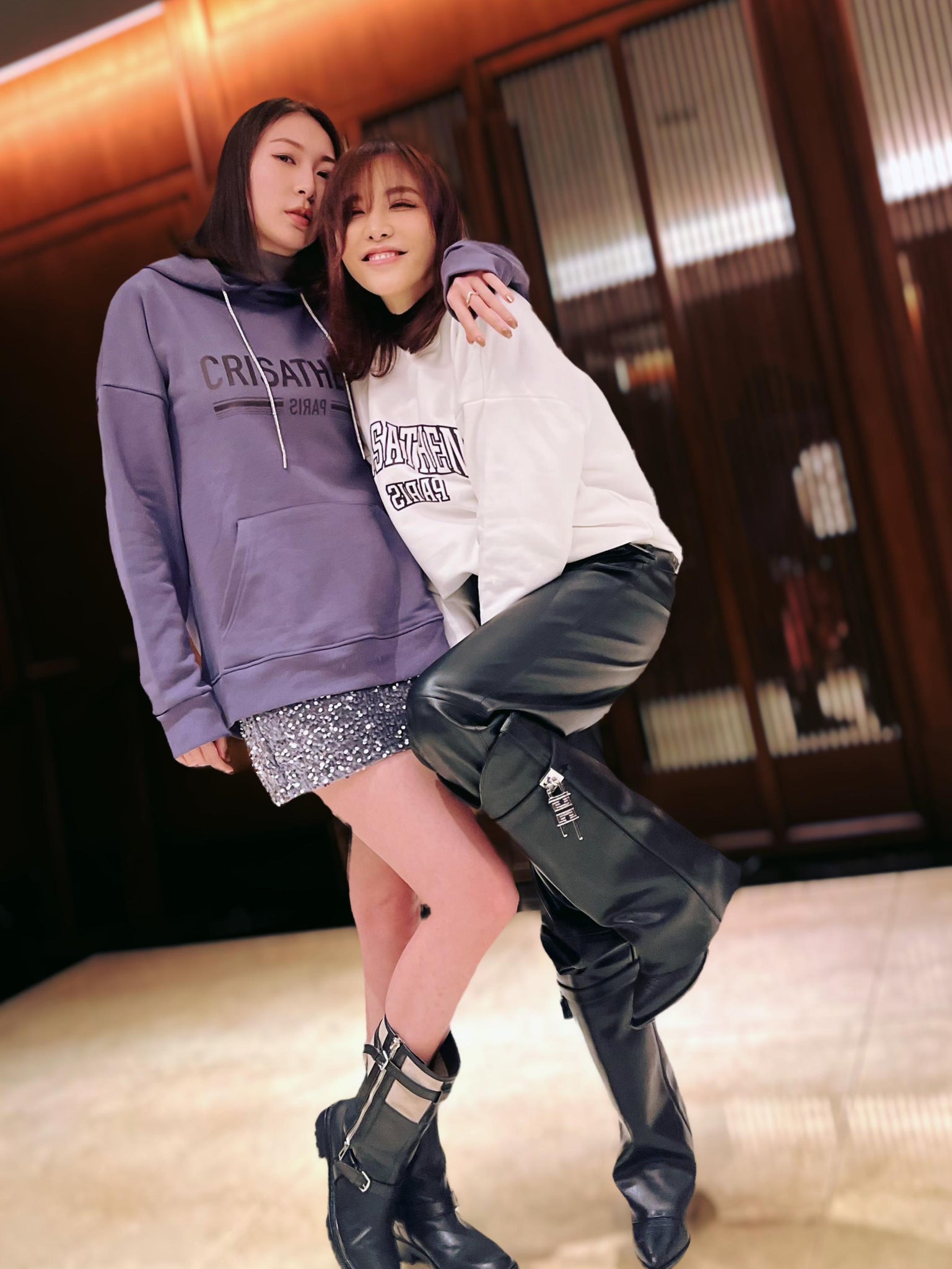 Crisathena Paris Hoodie 【SM285】