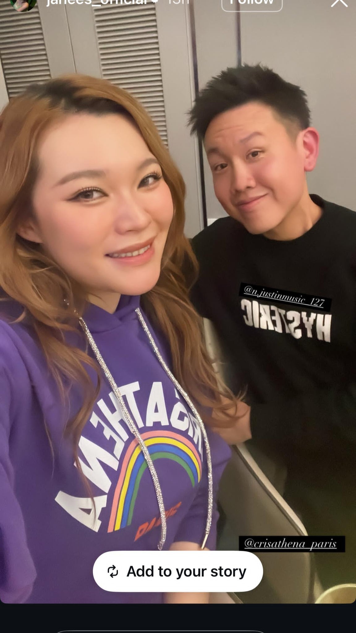 Crisathena Rainbow Hoodie【SM847】