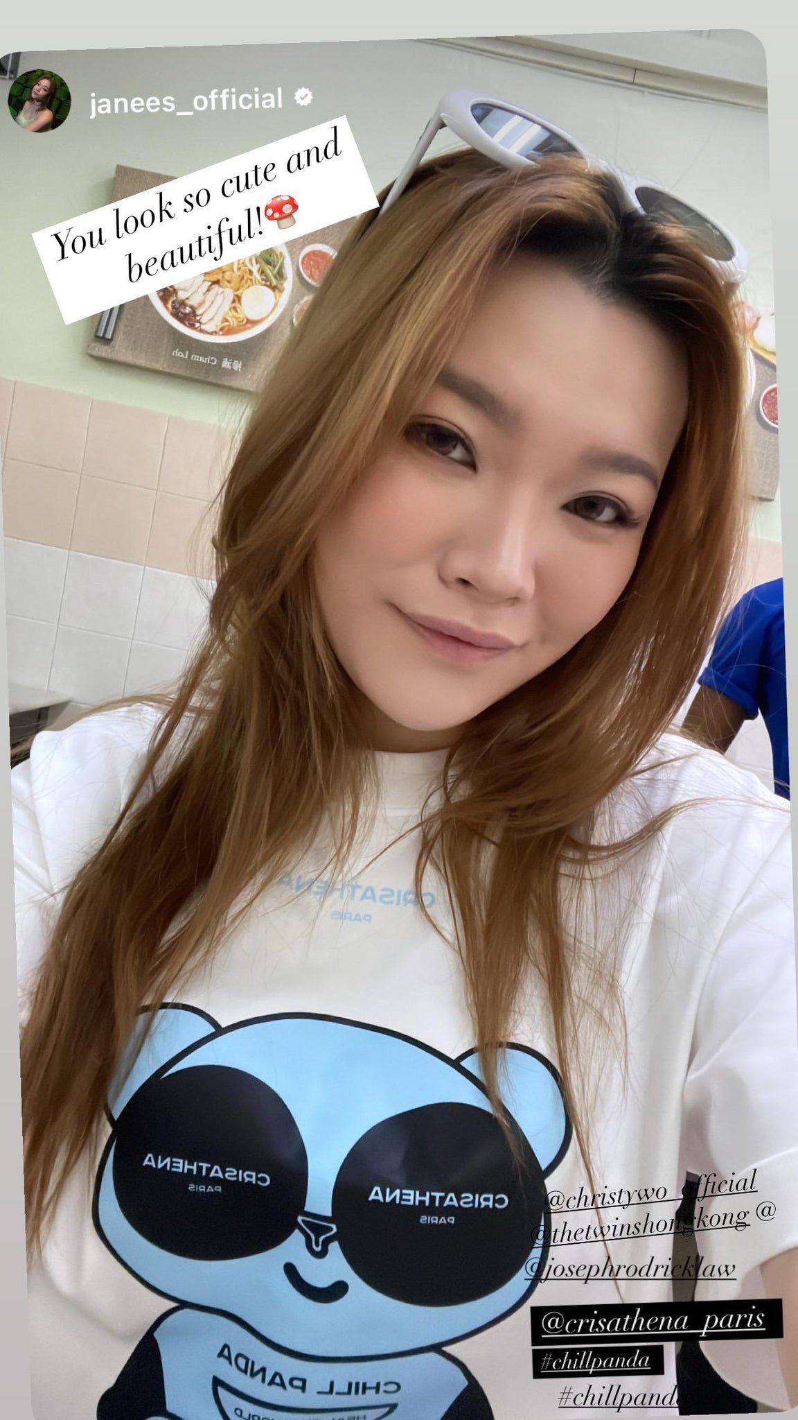 Crisathena Panda T-shirt【SM273】