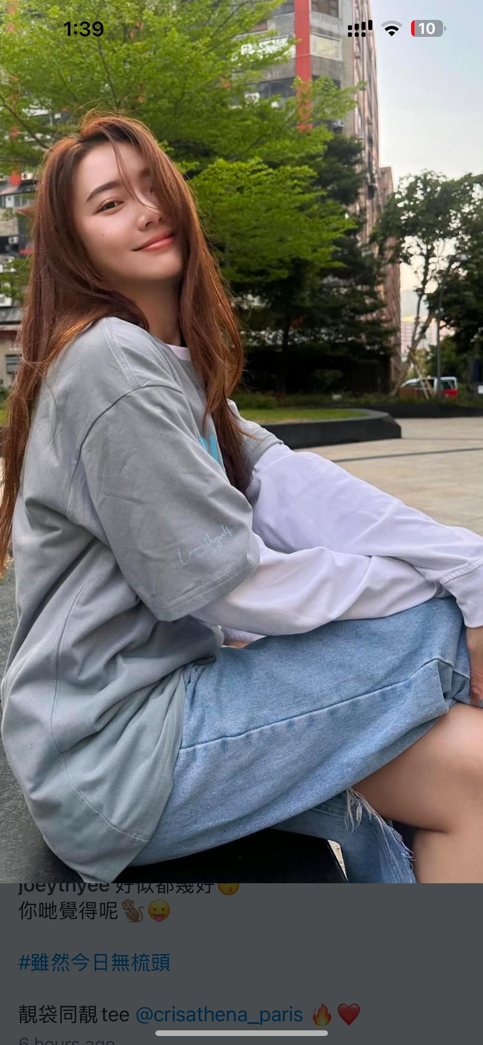 Crisathena Flower T-shirt【SM274】