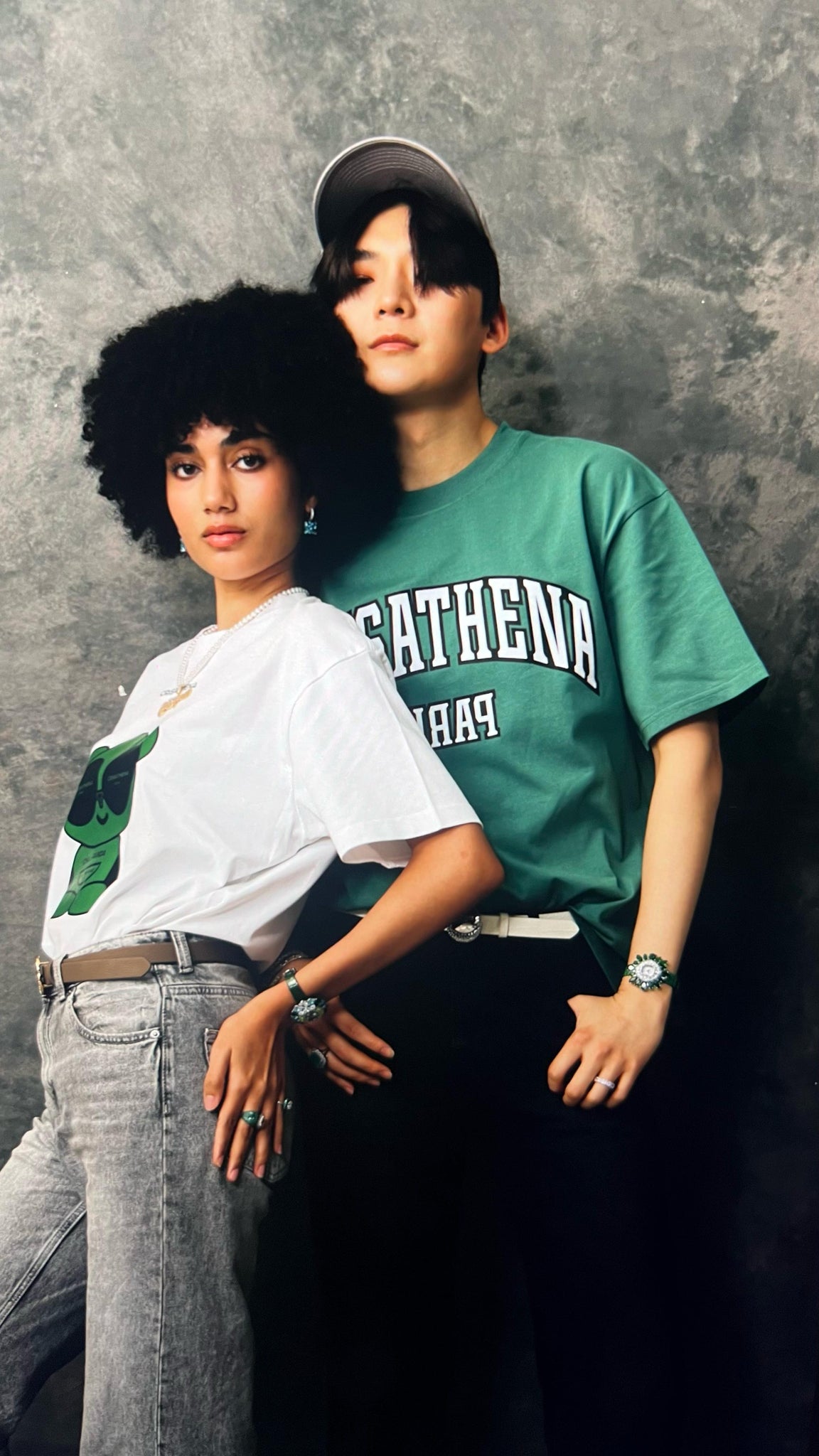 Crisathena Panda T-shirt【SM273】