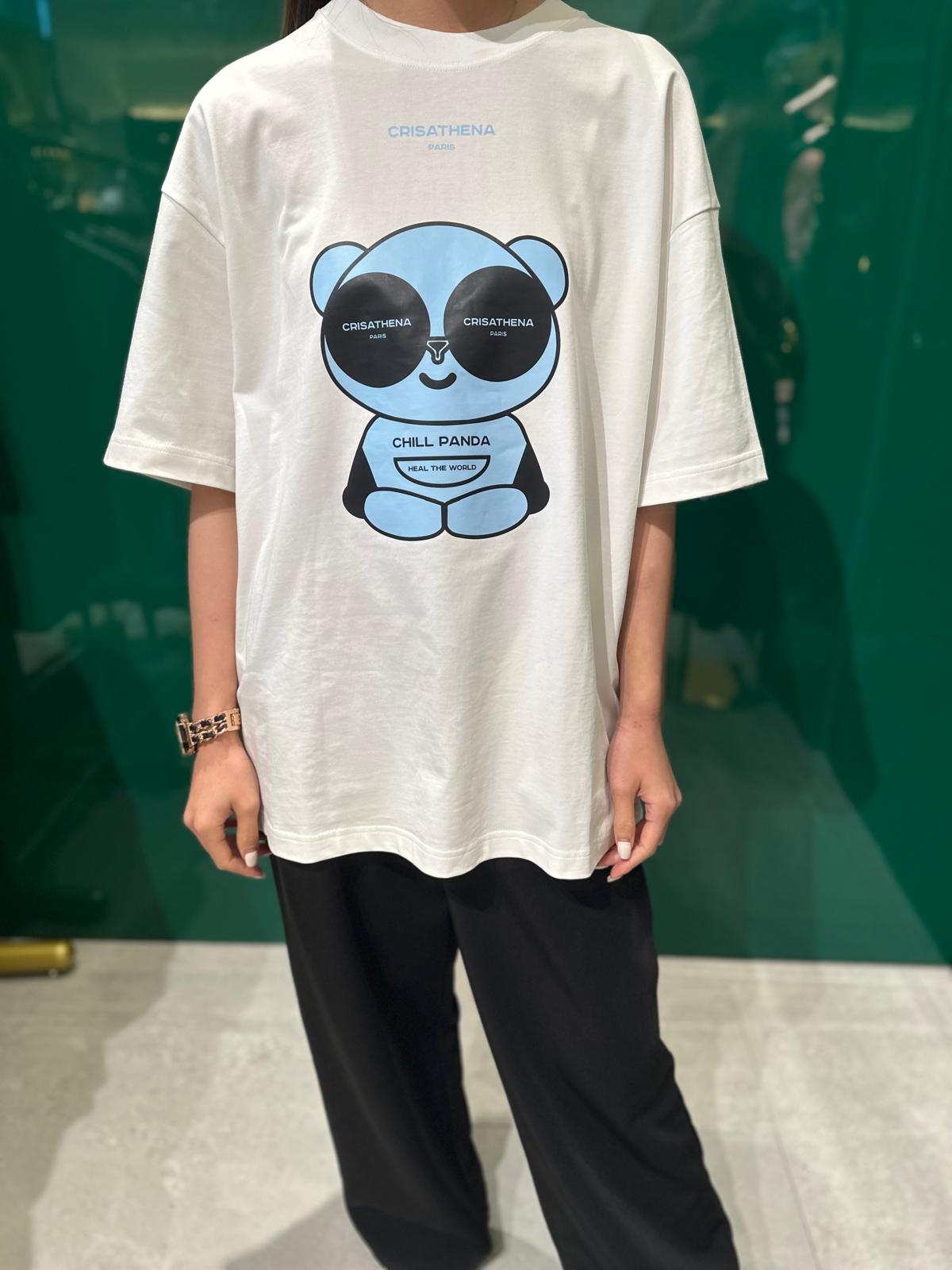 Crisathena Panda T-shirt【SM273】