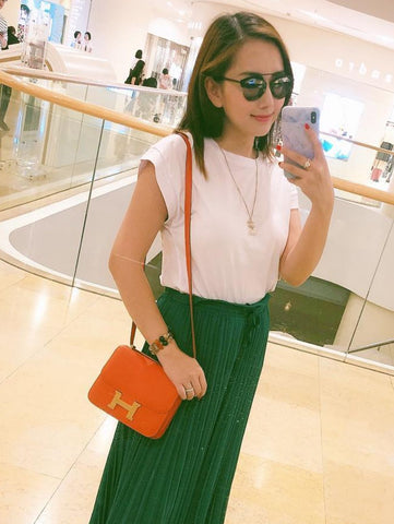 【Preloved】Hermes mini Constance 19 (訂金$500，總售價為 $58,000)【ST021】