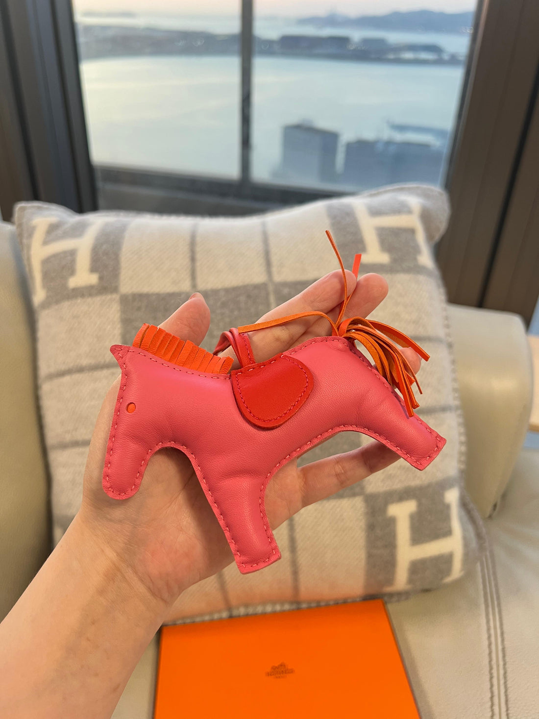 【Preloved】Hermes 馬仔掛飾 GM 大size (連盒)【ST024】