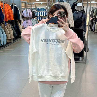 韓國 Discovery Logan Fleece Long Sleeve T-shirt【DY150】