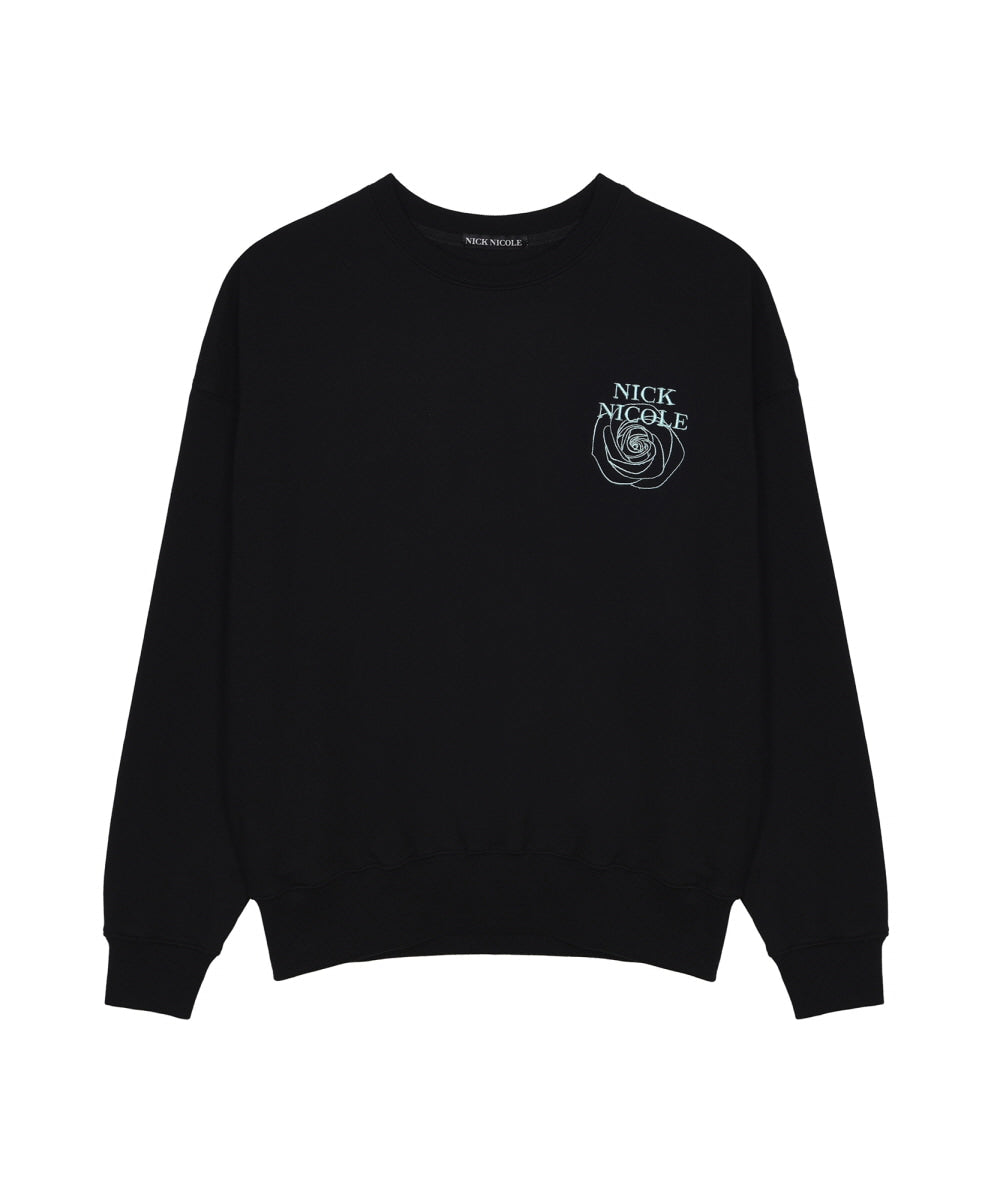 韓國 Nick Nicole Mini Volume Nicole Rose Sweatshirt【NK010】