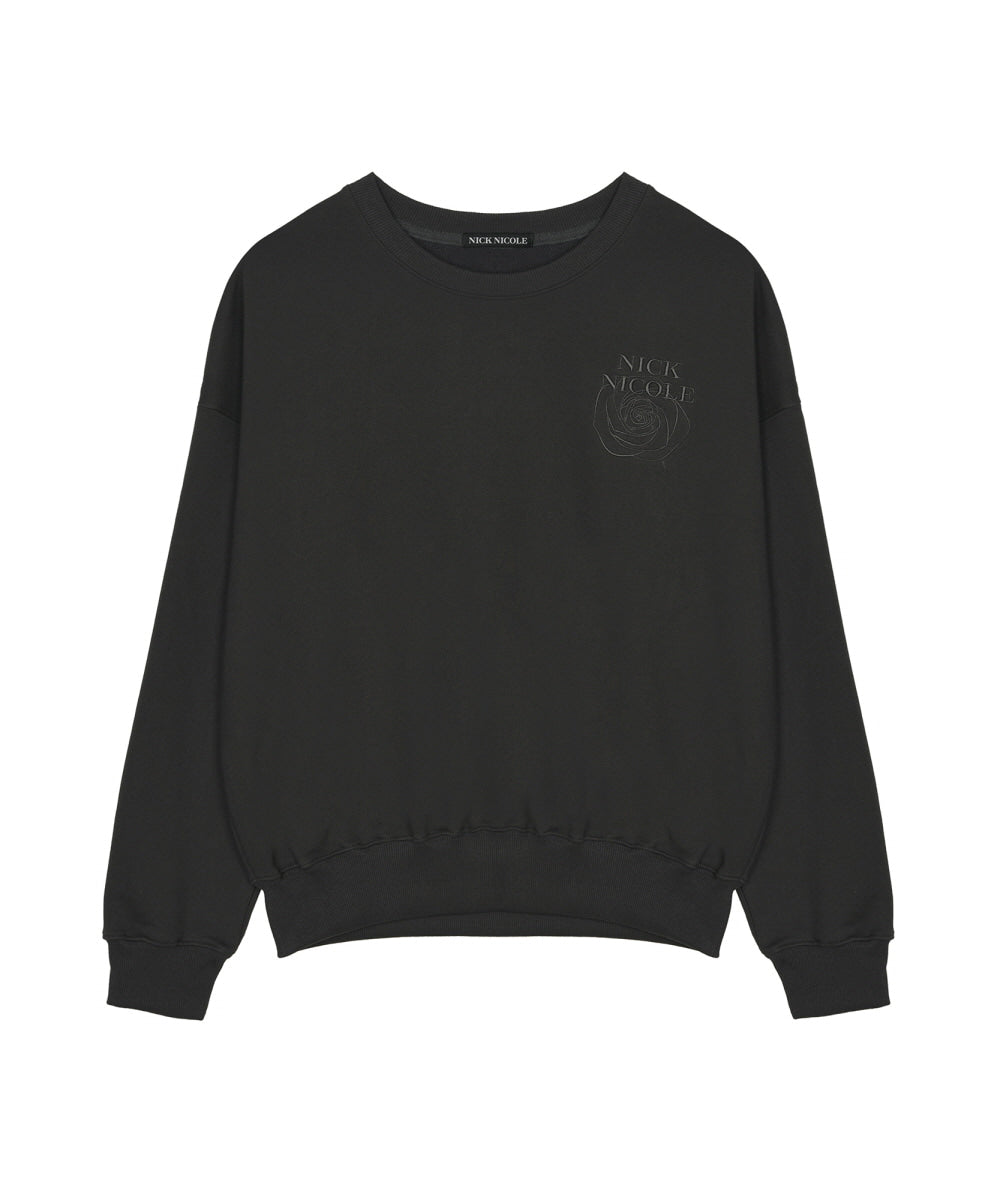 韓國 Nick Nicole Mini Volume Nicole Rose Sweatshirt【NK010】