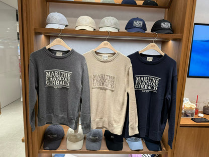 韓國 Marithe Francois Girbaud Classic Logo Knit Pullover【MF665】