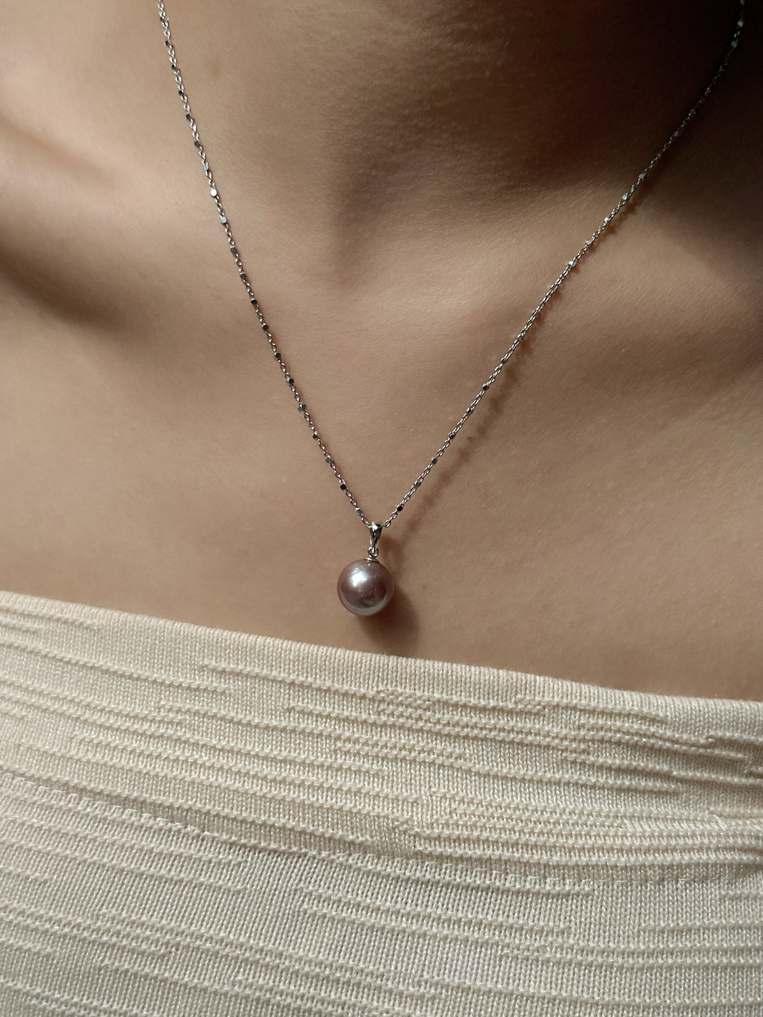 【現貨】18k金愛迪生珍珠吊墜【ST301】