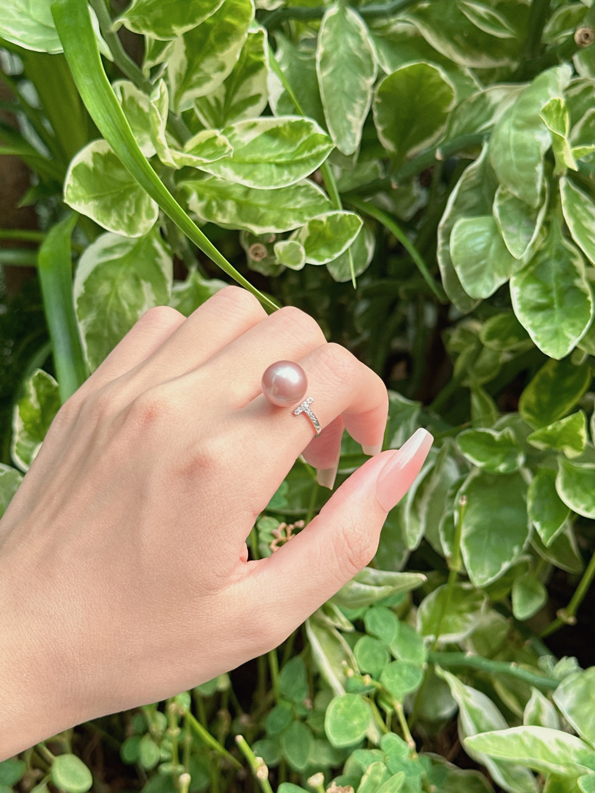 【現貨】925銀+淡水愛迪生戒指【ST315】