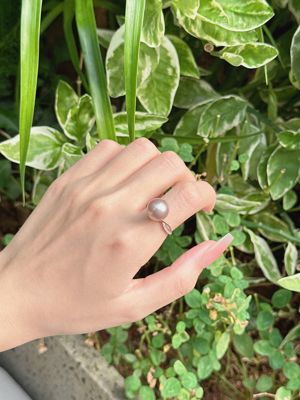 【現貨】925銀+淡水愛迪生戒指【ST316】