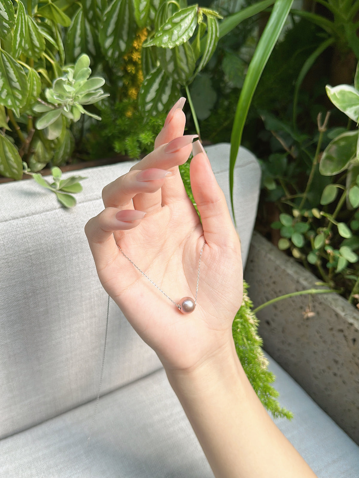 【現貨】925銀+淡水愛迪生路路通項鍊10mm【ST318】