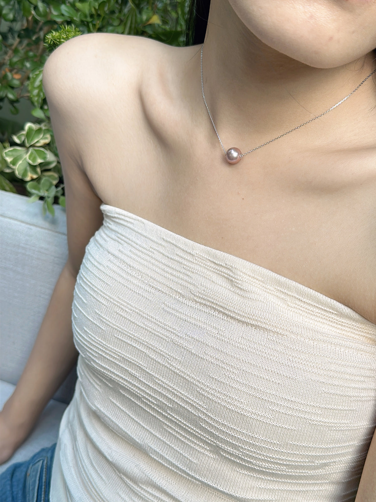 【現貨】925銀+淡水愛迪生路路通項鍊10mm【ST318】